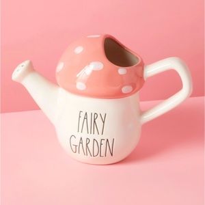 New Rae Dunn Mushroom Ceramic Watering Can